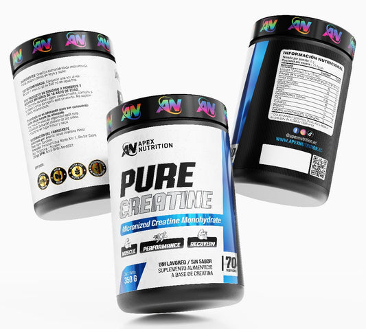 Creatina Monohidratada Micronizada 350g – Apex Nutrition